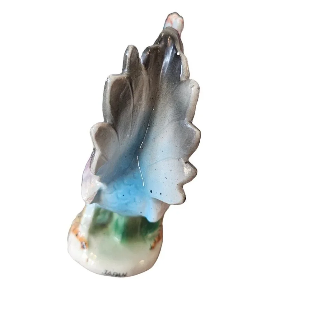 Porcelain Rooster Figurine Made in‎ Japan, Chicken Farmhouse Decor, Vintage 5